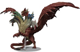 Dungeons and Dragons: Icons of the Realms: Aspect of Tiamat Premium Figure