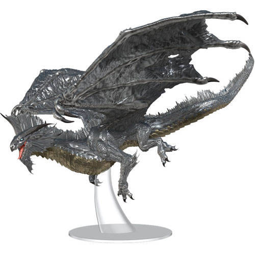 Dungeons and Dragons: Icons of the Realm: Adult Silver Dragon