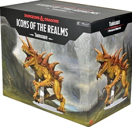 Dungeons and Dragons Fantasy Miniatures: Icons of the Realms: Gargantuan Tarrasque