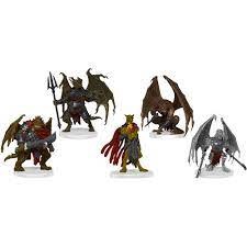 Dungeons and Dragons: Icons of the Realms: Draconian Warband Painted Miniatures