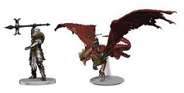 Dungeons and Dragons: Icons of the Realms: Dragonlance Shadow of the Dragon Queen: Kansaldi on Red Dragon