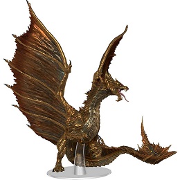 Dungeons and Dragons: Icons of the Realm: Adult Brass Dragon