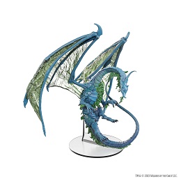 Dungeons and Dragons: Icons of the Realms: Premium Painted Miniatures: Adult Moonstone Dragon