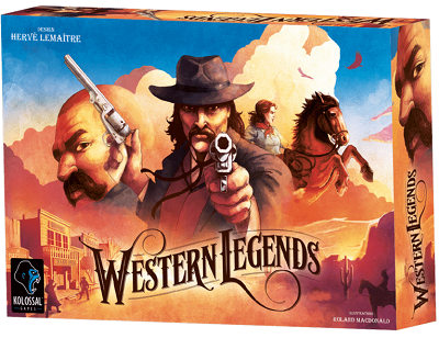 Western Legends Board Game