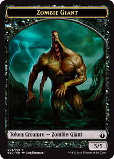 [Zombie Giant Token] - (Battlebond) - 5-5