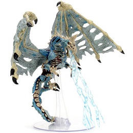 Dungeons and Dragons: Icons of the Realms: Adult Blue Dracolich Premium Figure
