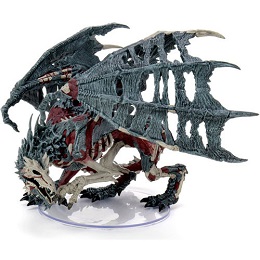Dungeons and Dragons: Icons of the Realms: Adult Green Dracolich Premium Figure 