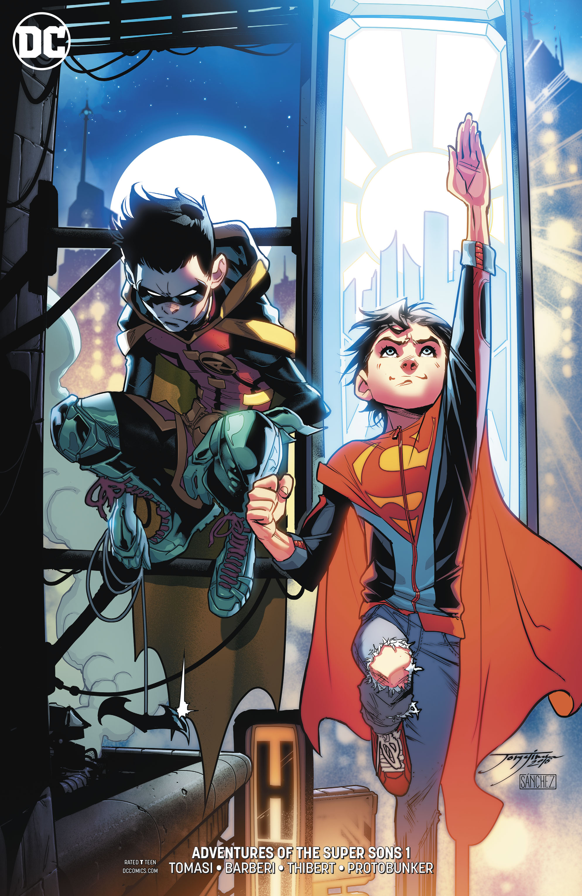 Adventures of the Super Sons no. 1 (1 of 12) (2018 Series) (Variant Cover)