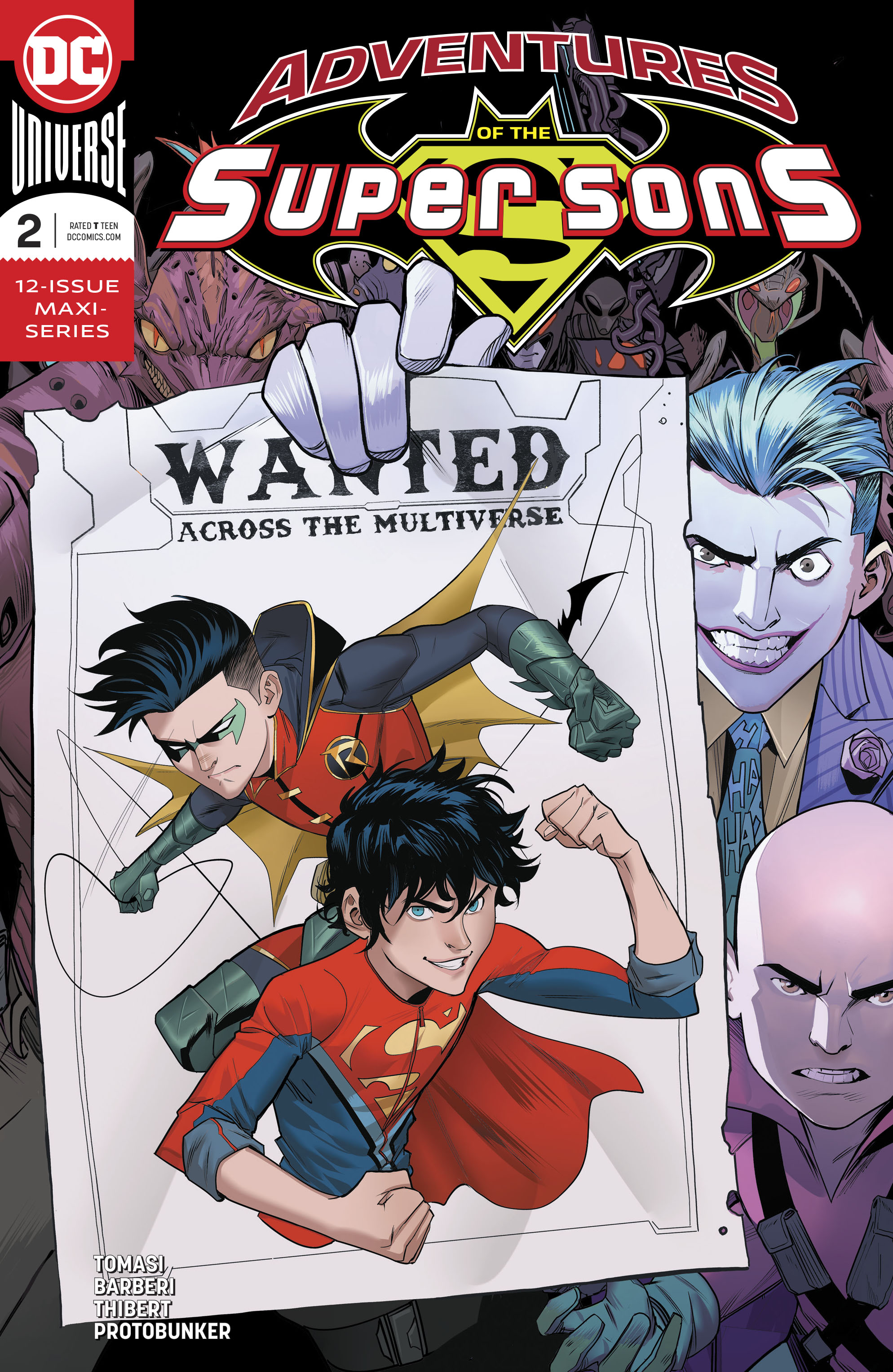 Adventures of the Super Sons no. 2 (2 of 12) (2018 Series)