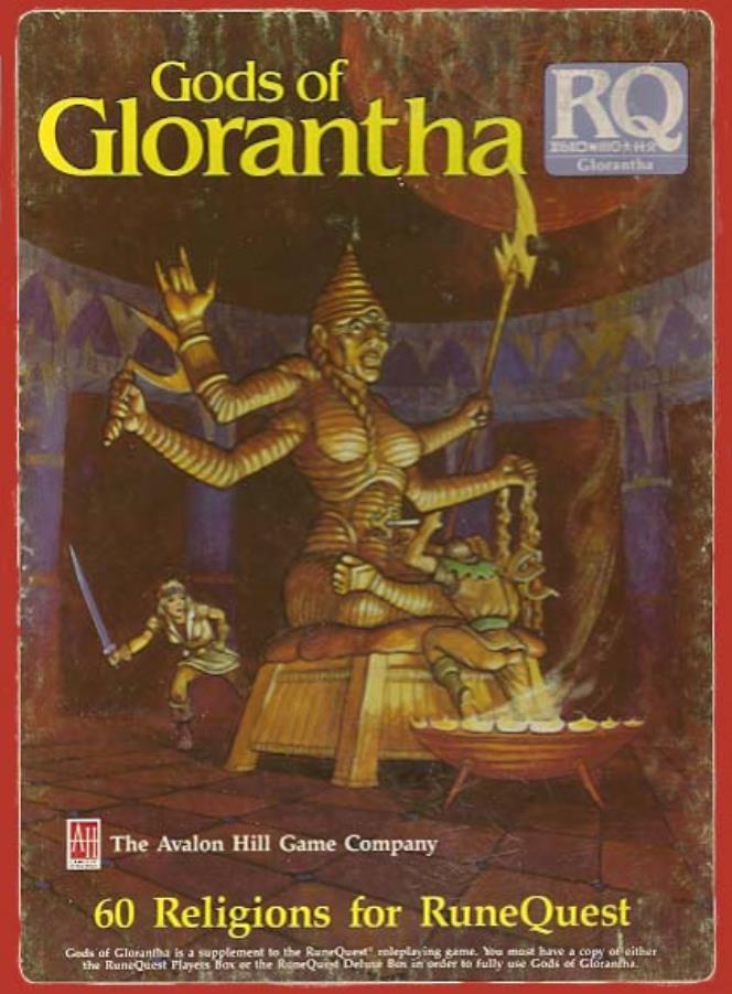 Runequest RPG Box Set: Gods of Glorantha - Used