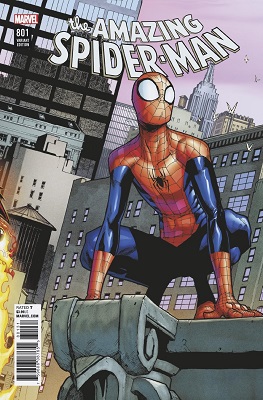Amazing Spider-Man no. 801 (2017 Series) (Ramos Variant)