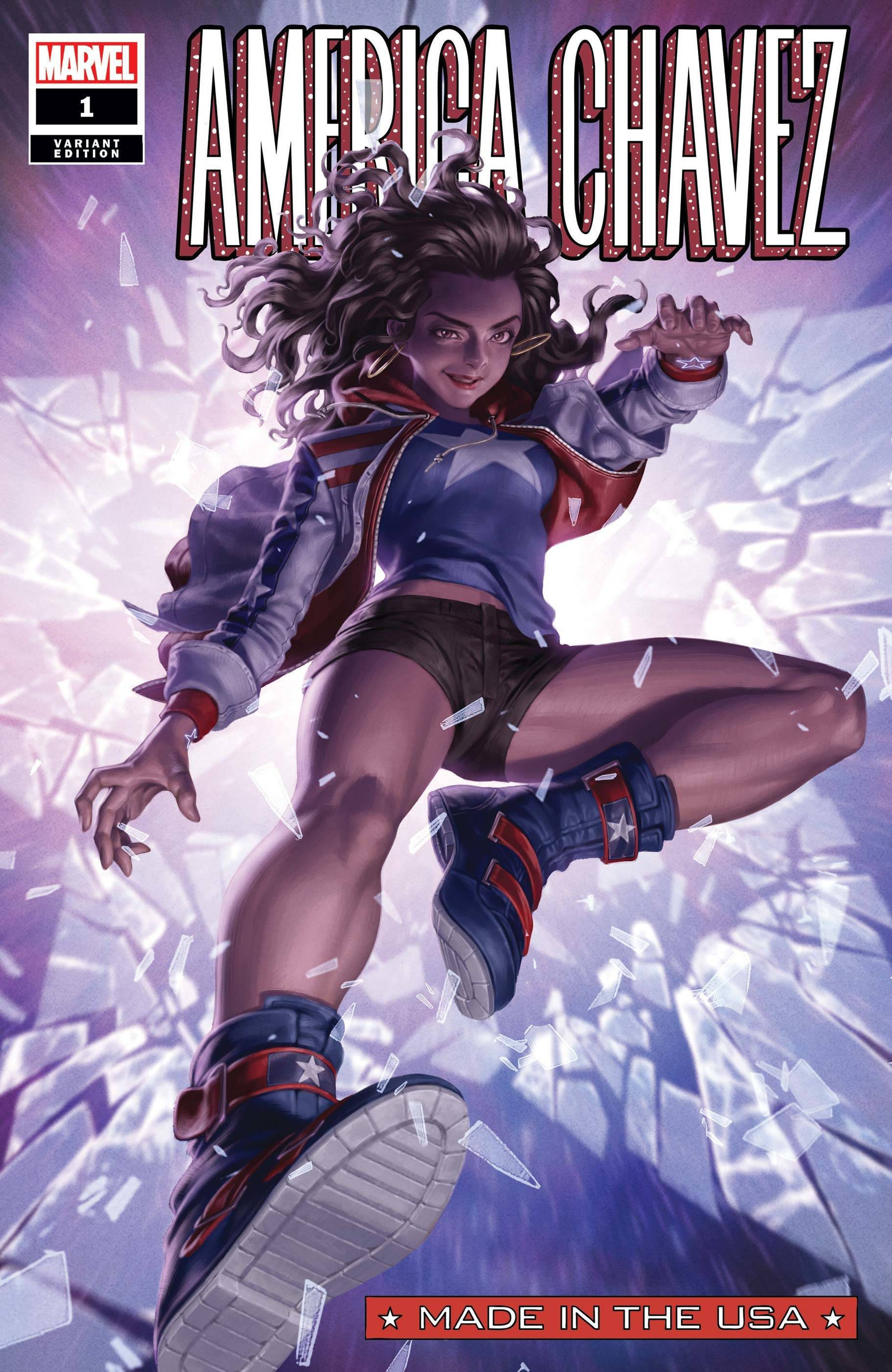 America Chavez: Made in the USA no. 1 (2021 Series) (Yoon Variant) 