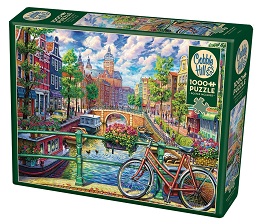 Amsterdam Canal Puzzle - 1000 Pieces 
