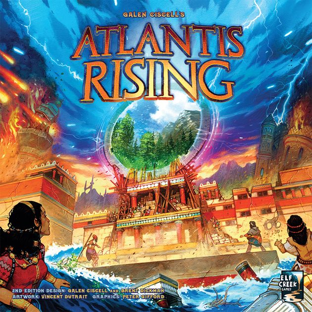 Atlantis Rising Board Game 2nd edition (elf creek)
