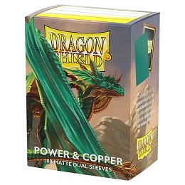 Sleeves: Dragon Shield: Power and Copper (Dual)