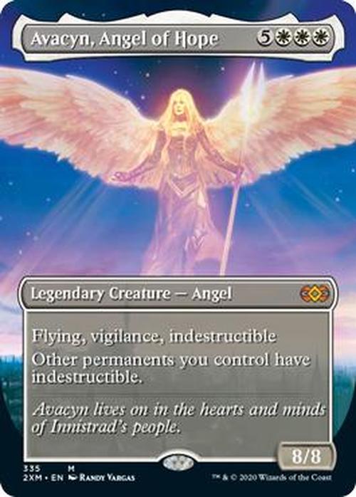 Avacyn, Angel of Hope Full Art (Double Masters Box Topper)