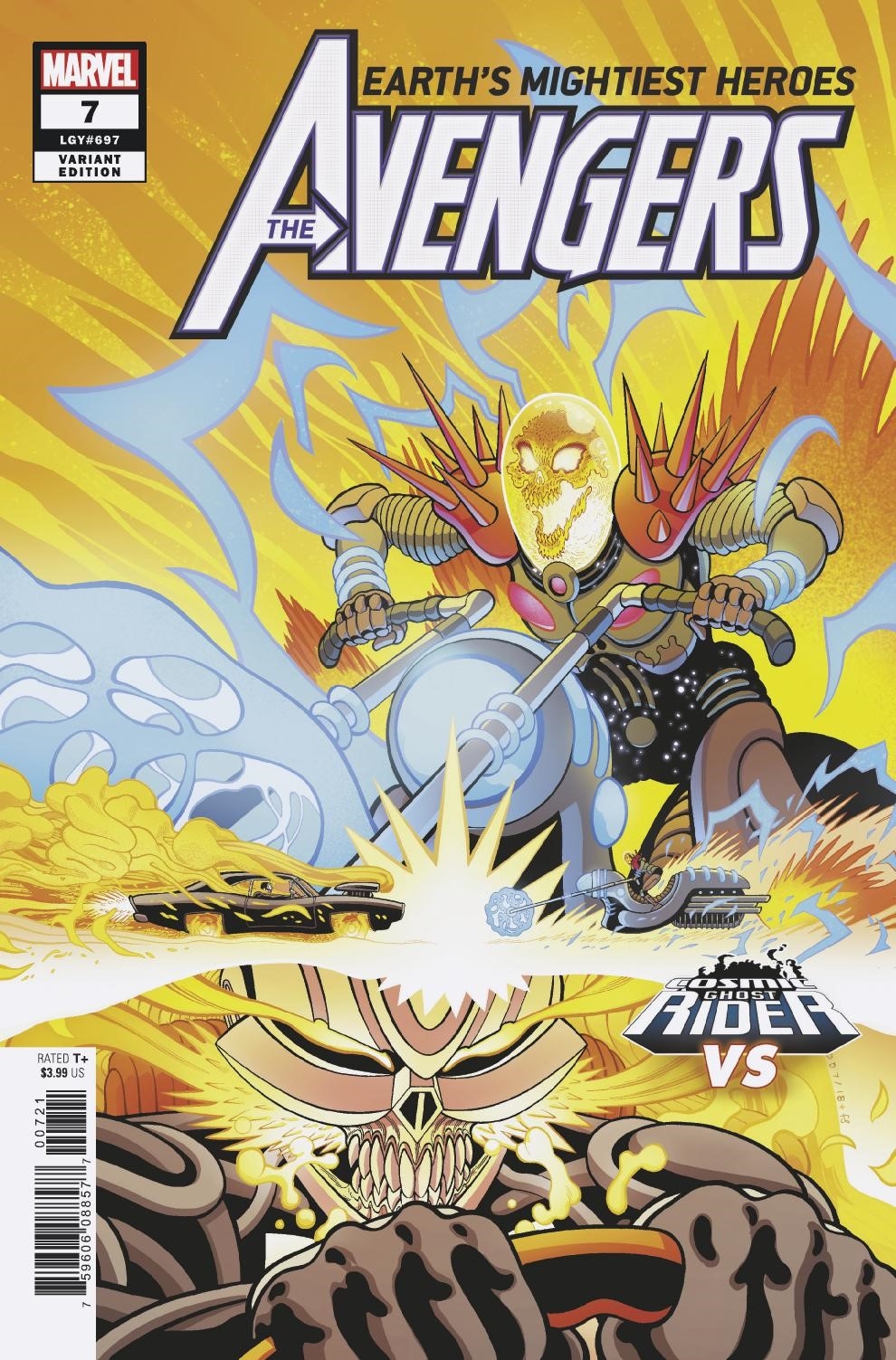 Avengers no. 7 (2018 Series) (Variant Cover)