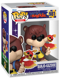 Funko Pop: Games: Banjo Kazooie: Banjo Kazooie (981) - USED