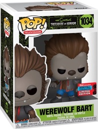 Funko Pop: Television: Simpsons Treehouse of Horror: Werewolf Bart (2020 Fall Convention Limited Edition) (1034) - USED