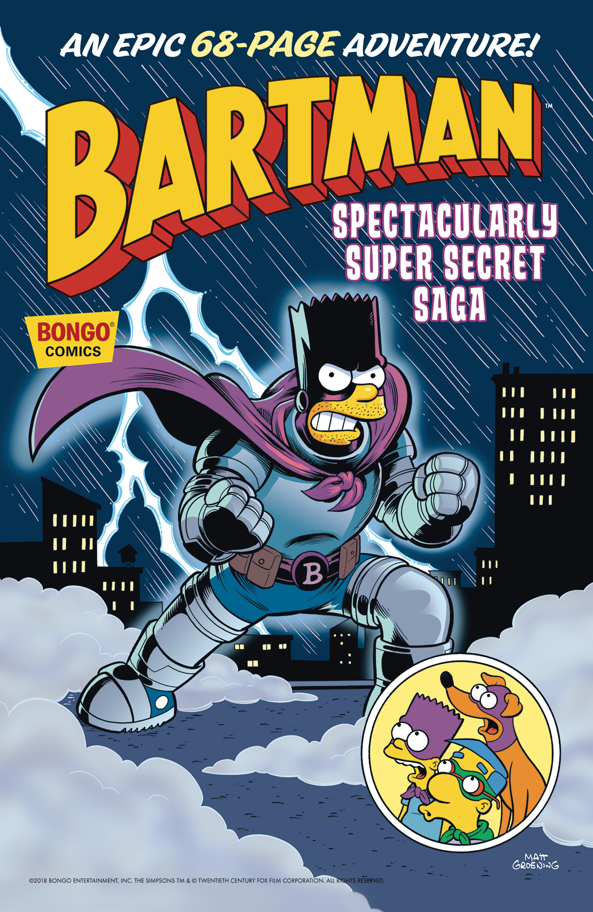 Bartmans Spectacularly Super Secret Saga no. 1 (One Shot) (2018 Series)