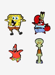 Spongebob Lapel Pin Pack