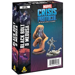 Marvel Crisis Protocol: Black Bolt and Medusa Character Pack 