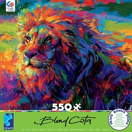 Blend Cota: Lion Pride Puzzle - 550 Pieces 