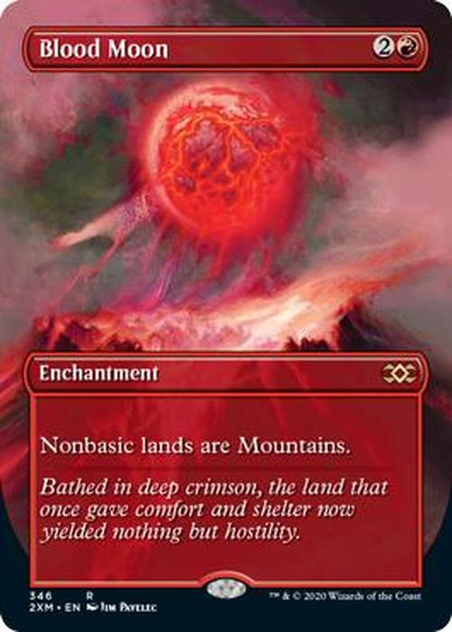 Blood Moon Full Art (Double Masters Box Topper)