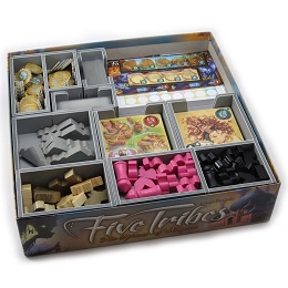 Folded Space: Box Insert: Five Tribes 