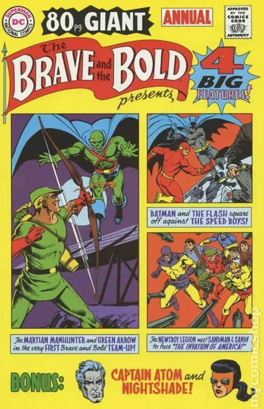 Brave and the Bold (1955) 1969 Annual Reprint (2001) - Used