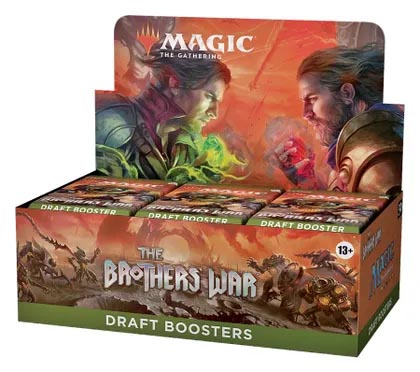 Magic the Gathering: Brothers War: Draft Booster Box (36 packs)