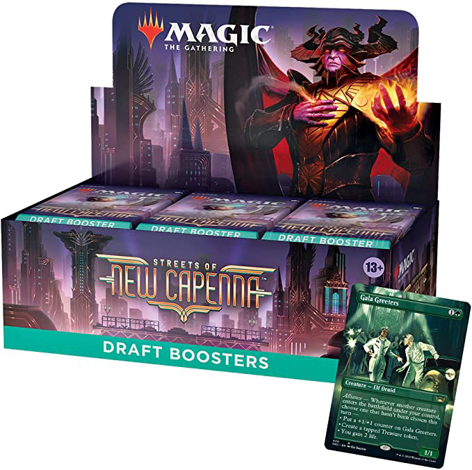 Magic the Gathering: Streets of New Capenna Draft Booster Box (36 packs)