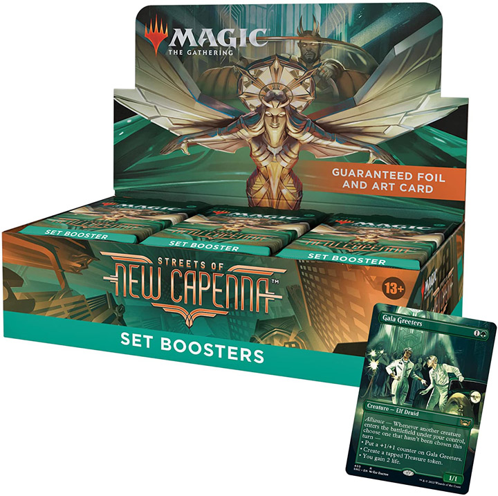 Magic the Gathering: Streets of New Capenna Set Booster Box (30 packs) 