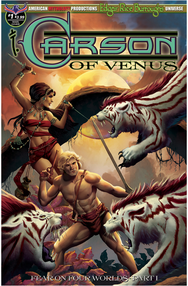 Carson of Venus: Fear on Four Worlds no. 1 (2018 Series)