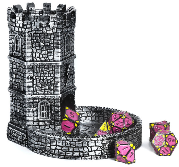 Castle Dice Tower (Resin)