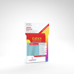 Prime Board Game Sleeves: Catan English (50 Sleeves) (Red) 