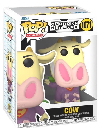 Funko Pop Animation: Cartoon Network: Cow (1071) - Used