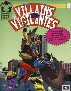Villains and Vigilantes Role Playing - USED
