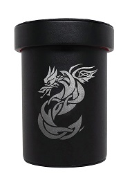 Over Sized Dice Cup: Celtic Knot Dragon 