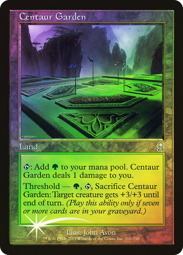 Centaur Garden  - FOIL