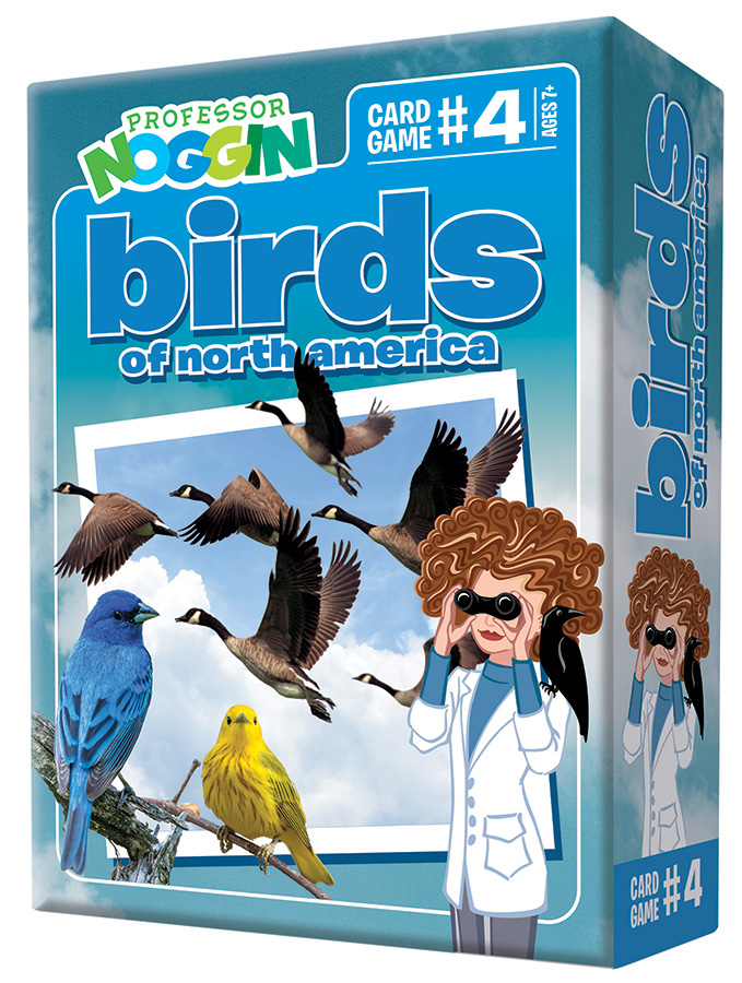Professor Noggin Birds of North America Card Game