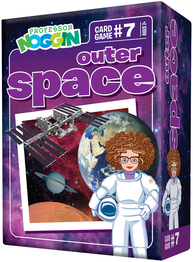 Professor Noggin Outer Space Card Game