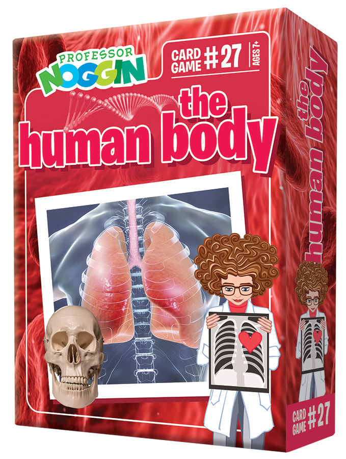 Professor Noggin The Human Body Card Game