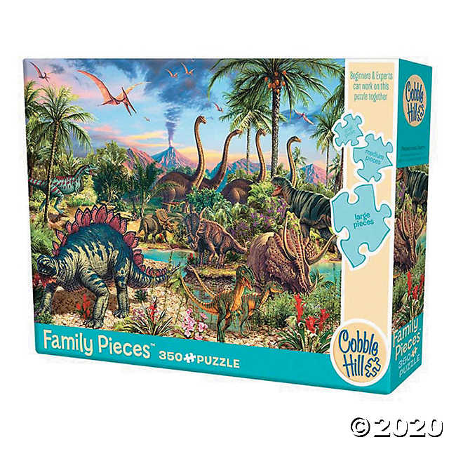 Prehistoric Party Puzzle - 350 piece