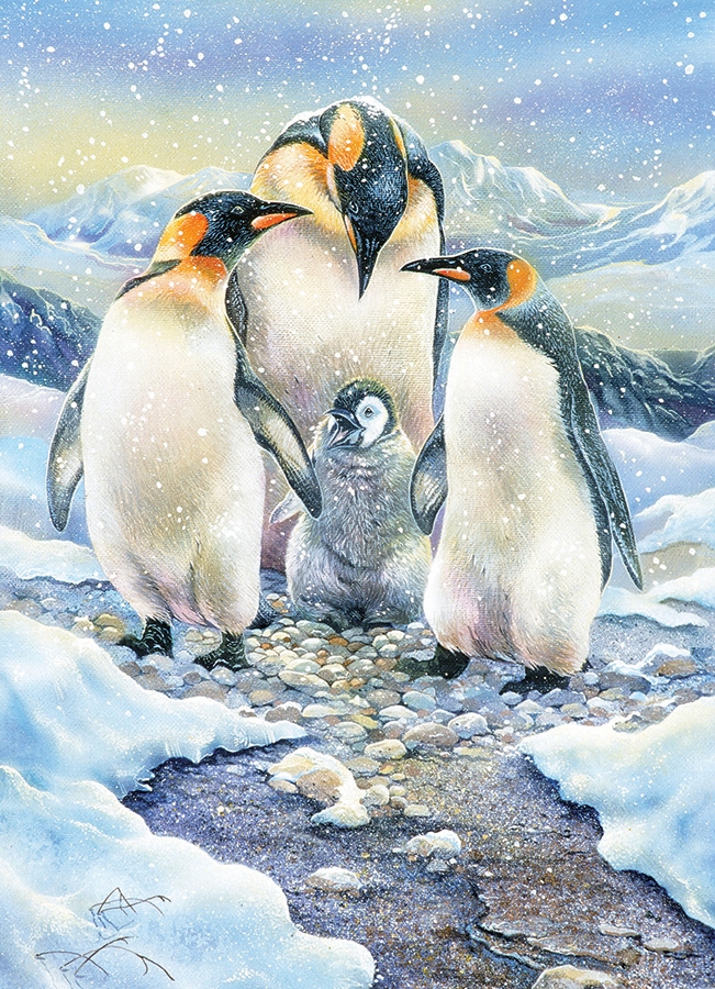 Penguin Family Puzzle - 350 piece