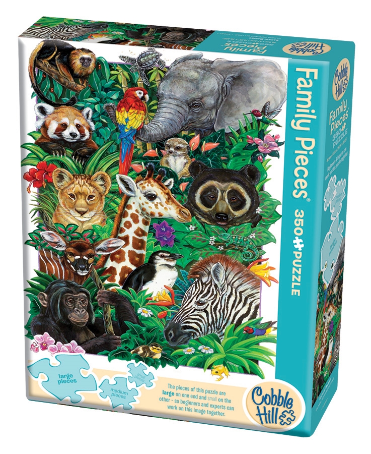 Safari Babies Puzzle - 350 piece