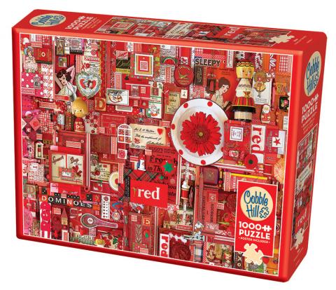 Red Puzzle - 1000 piece