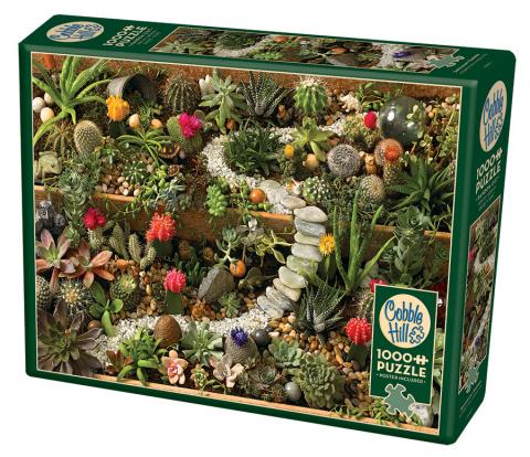 Succulent Garden Puzzle - 1000 piece