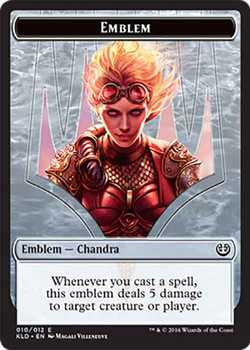 Chandra, Torch of Defiance Emblem Token