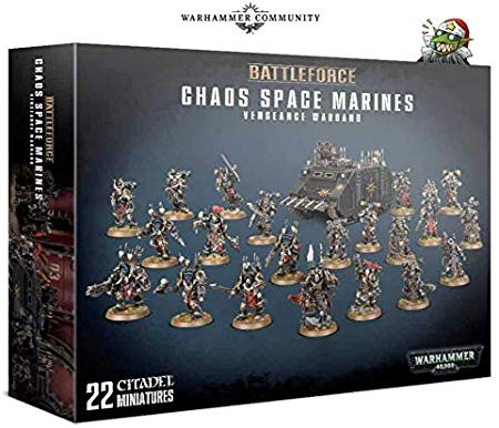 Warhammer 40K: Chaos Space Marines Vengeance Warband